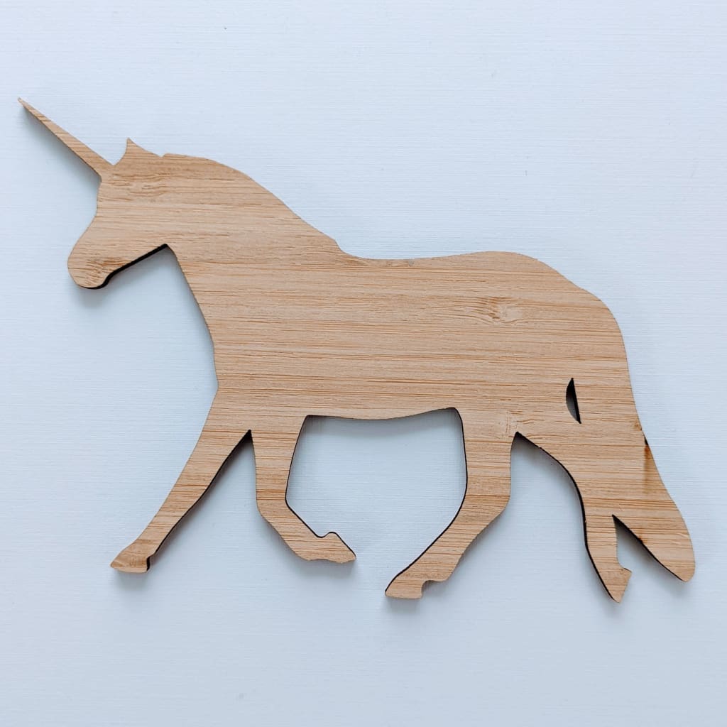 12cm Two Pack Shape/Blank Bamboo - Craft Shape