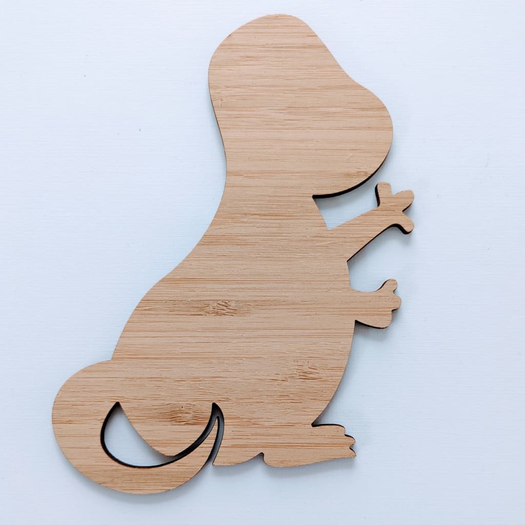 12cm Two Pack Shape/Blank Bamboo - Craft Shape