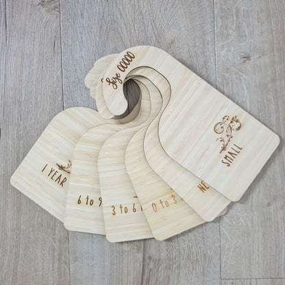 Baby Wardrobe Clothes Divider Bamboo