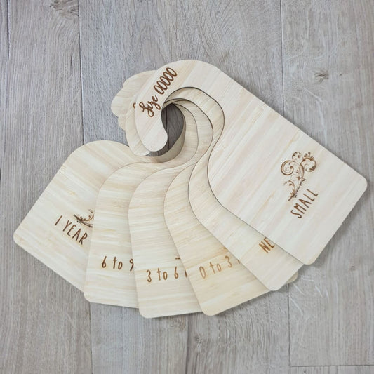 Baby Wardrobe Clothes Divider Bamboo