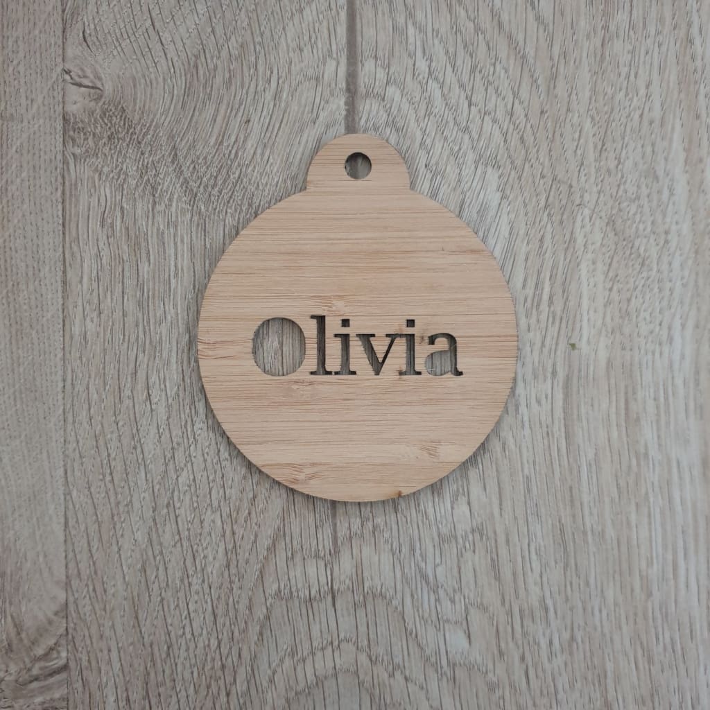 Christmas Baubles Personalised - Christmas Baubles