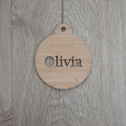 Christmas Baubles Personalised - Christmas Baubles