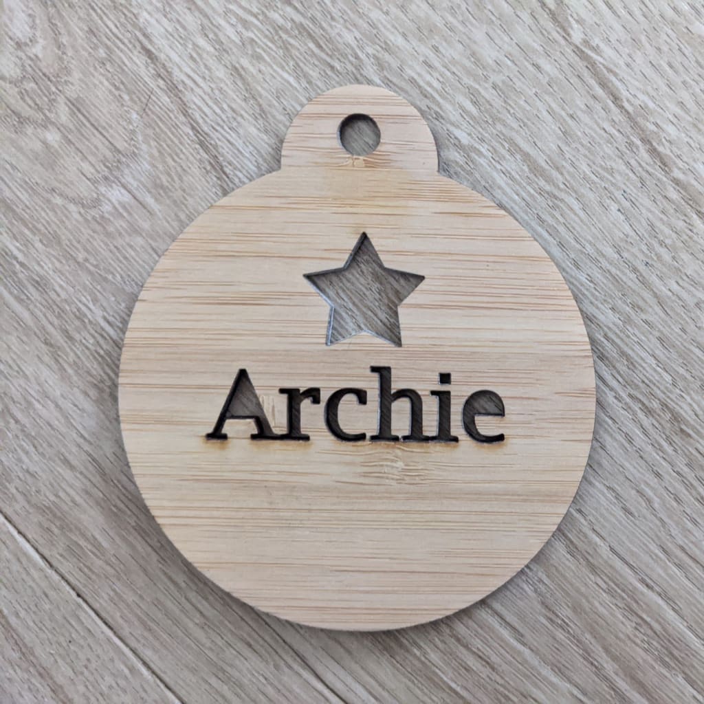 Christmas Baubles Personalised - Christmas Baubles