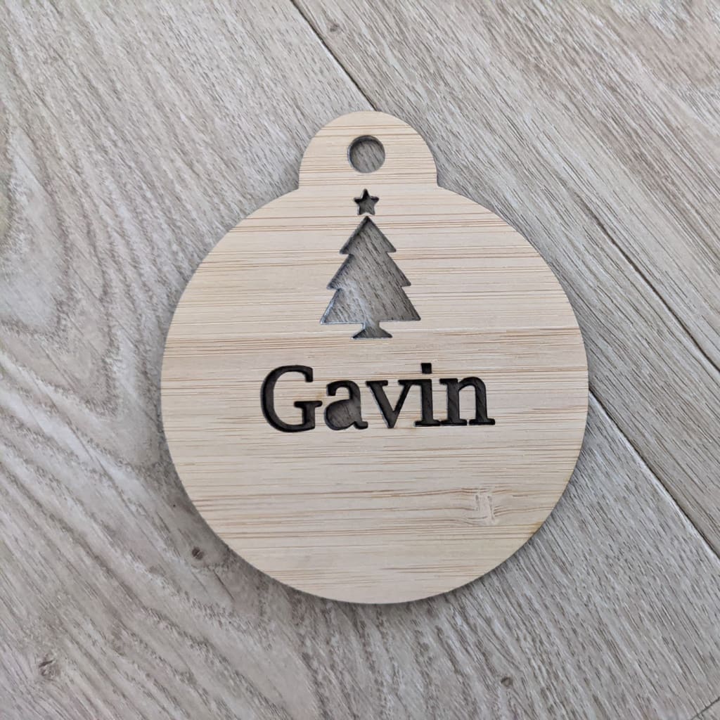 Christmas Baubles Personalised - Christmas Baubles