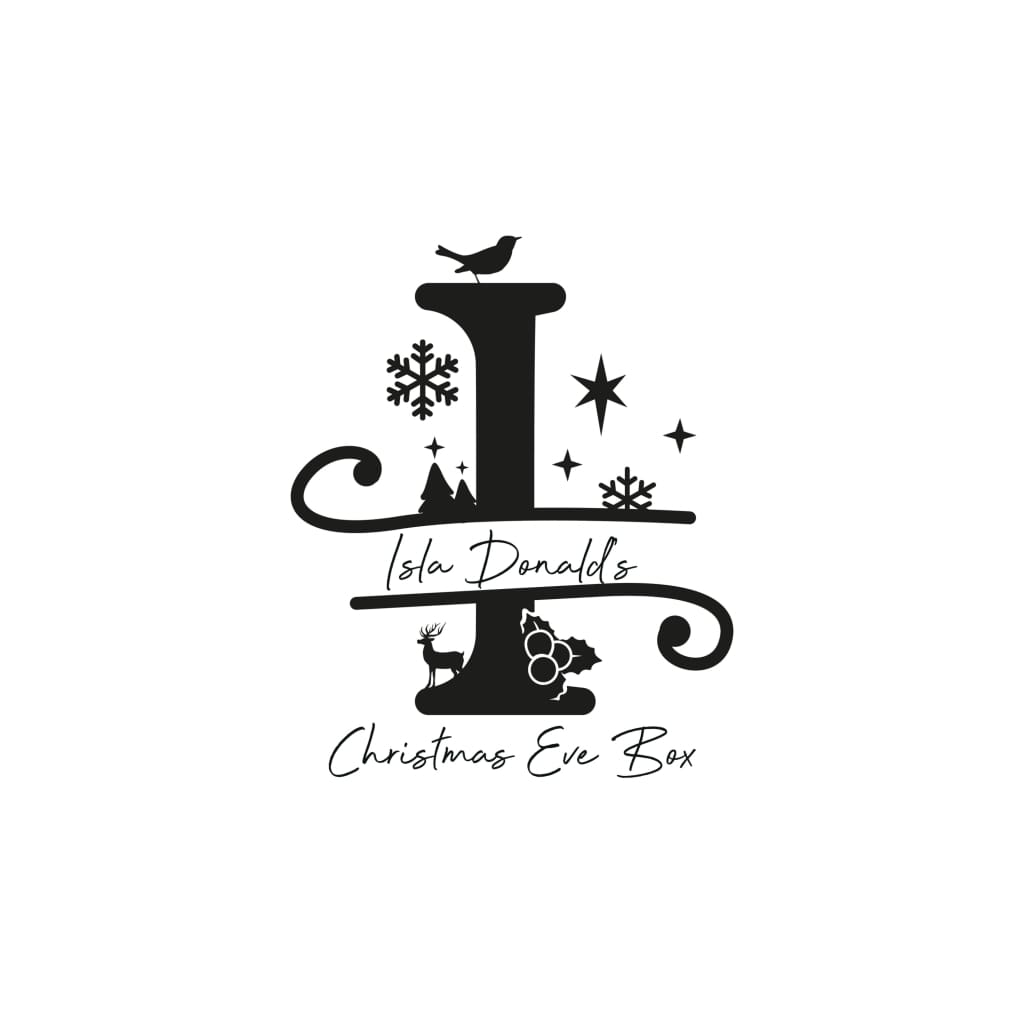 Christmas Eve Box Monogram - Keepsake Box