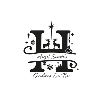Christmas Eve Box Monogram - Keepsake Box