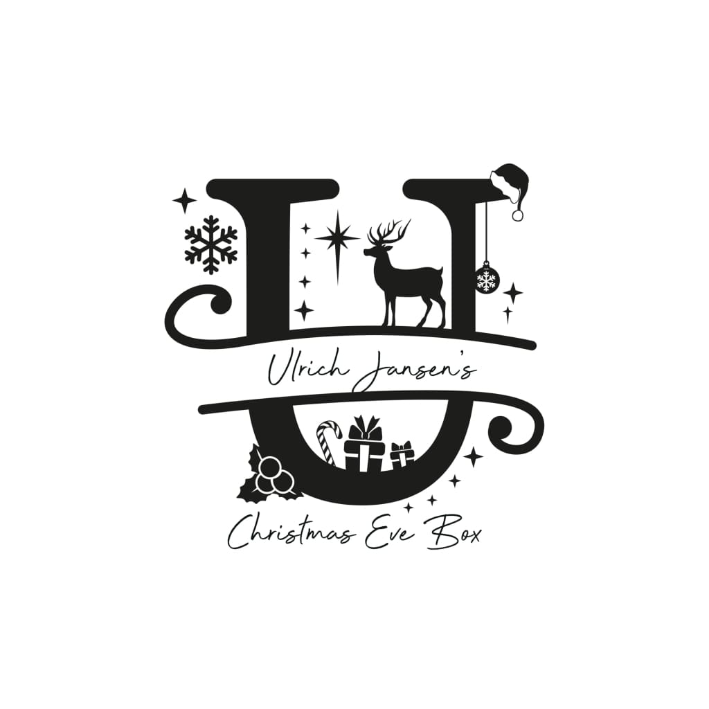 Christmas Eve Box Monogram - Keepsake Box