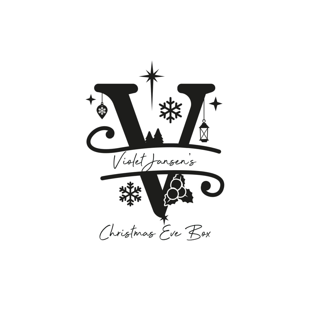 Christmas Eve Box Monogram - Keepsake Box