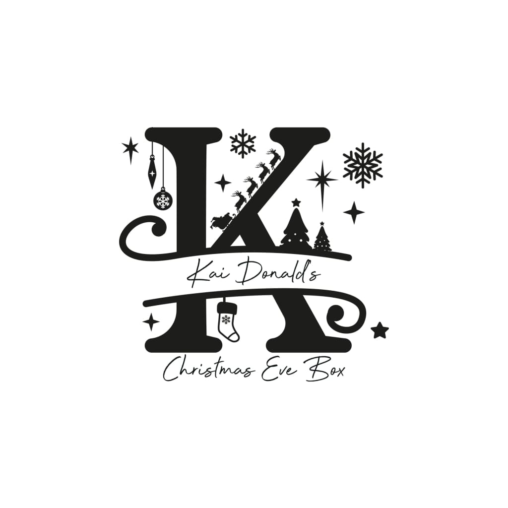 Christmas Eve Box Monogram - Keepsake Box