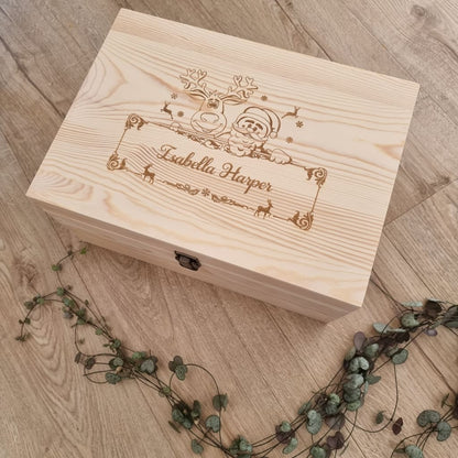 Christmas Eve Box Santa - Keepsake Box
