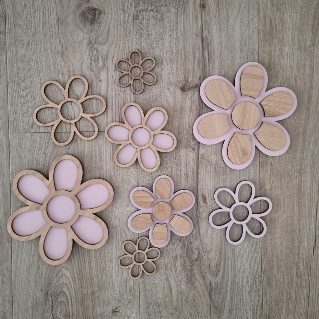 Daisies Bunch - Floral Wall Decor - Craft Shape