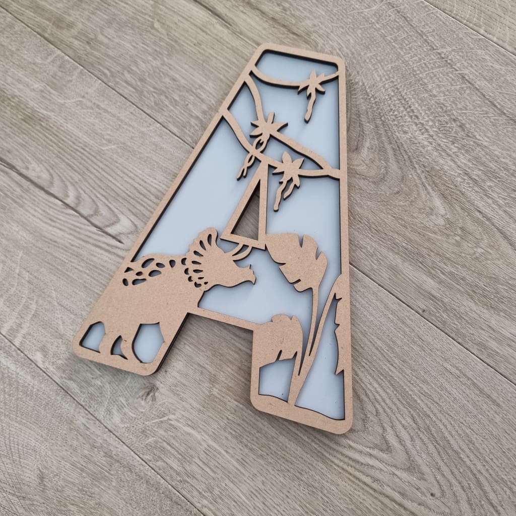 Dinosaur Letters Large - Letter Tiles
