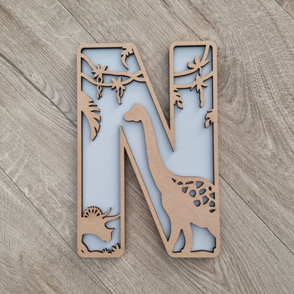 Dinosaur Letters Large - Letter Tiles