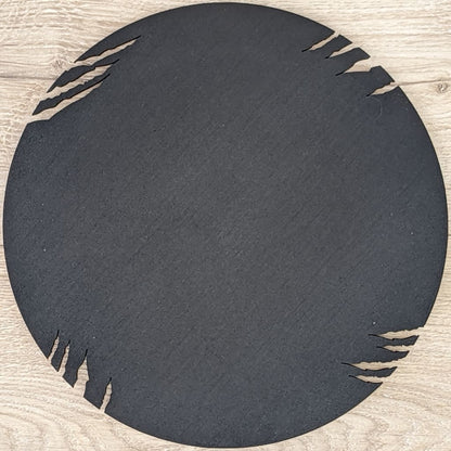 Dinosaur Name Wooden Round - Laser Cut Name Plaque