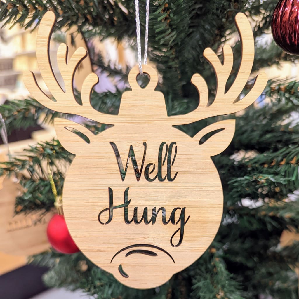 Grinch Christmas Baubles - Well Hung / One Bauble (Non-participant Pack) - Christmas Baubles