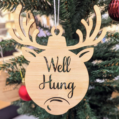 Grinch Christmas Baubles - Well Hung / One Bauble (Non-participant Pack) - Christmas Baubles