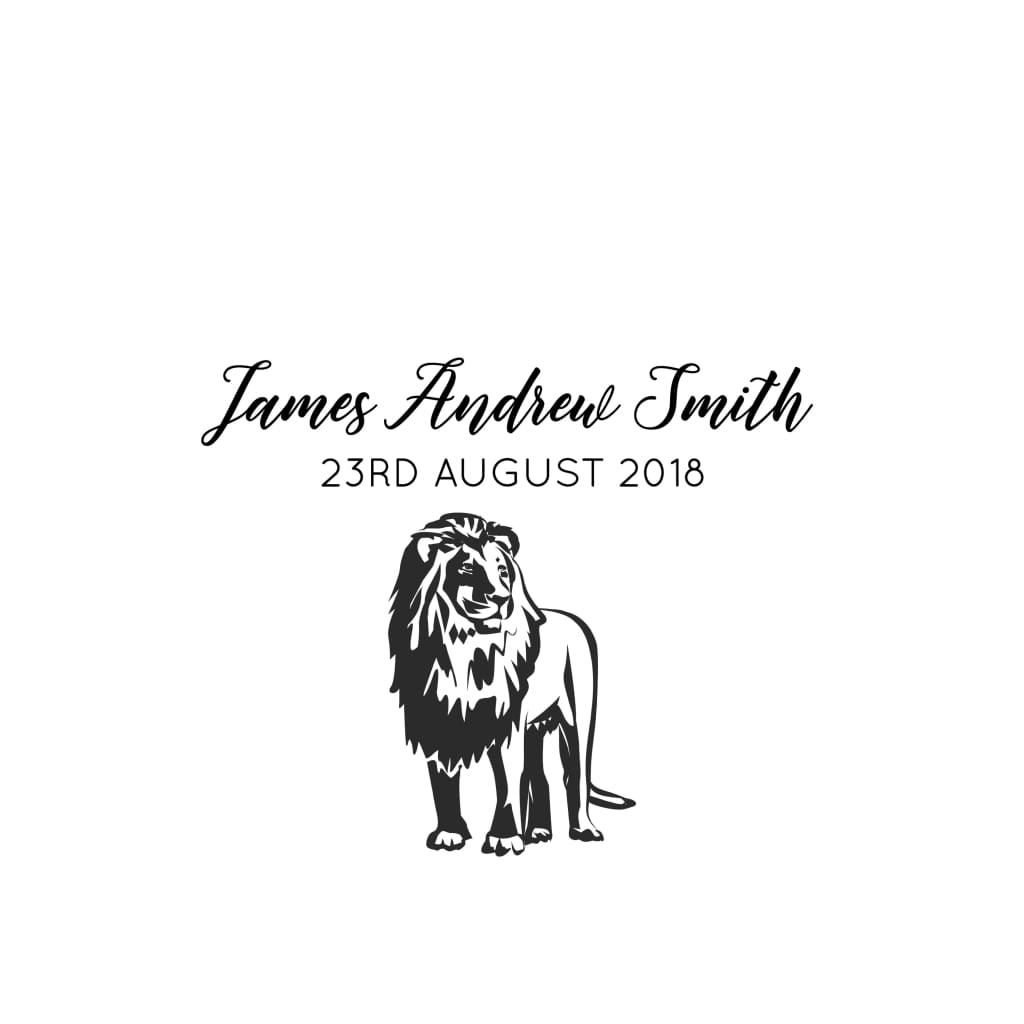 Keepsake Pine Engraved Box Animal - Keepsake Box