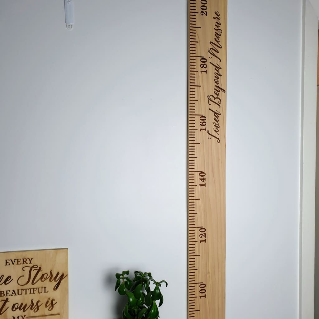 Macrocarpa Childrens Height Chart - Height Chart