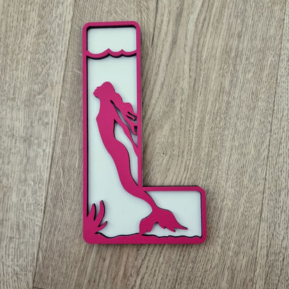 Mermaid Letters Large - Letter Tiles