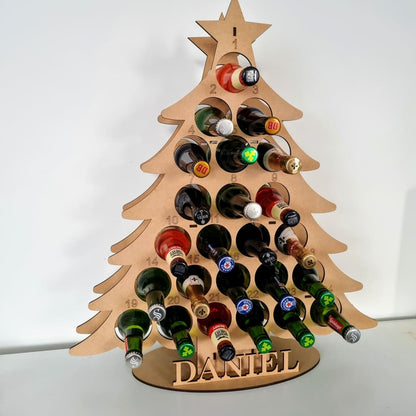 Personalised Advent Calendar - Tipsy Tree - Christmas