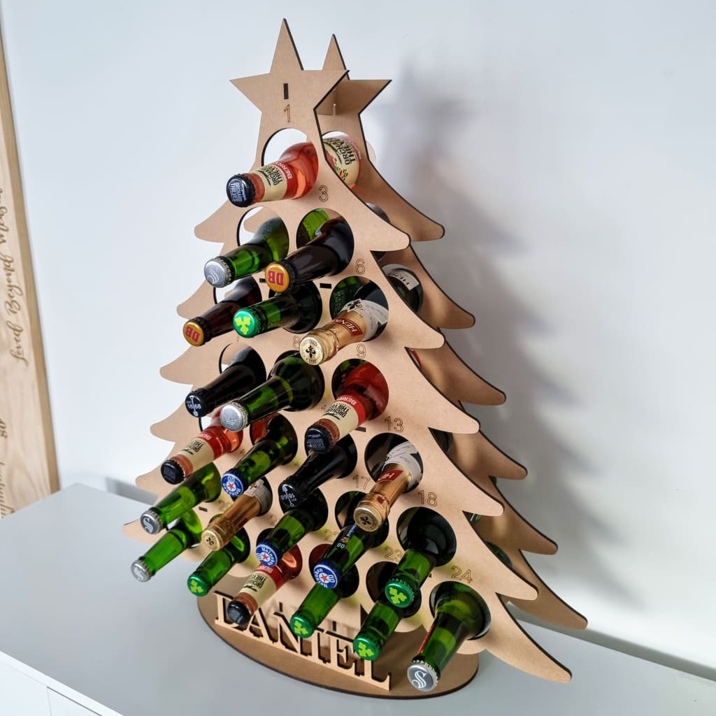Personalised Advent Calendar - Tipsy Tree - Christmas